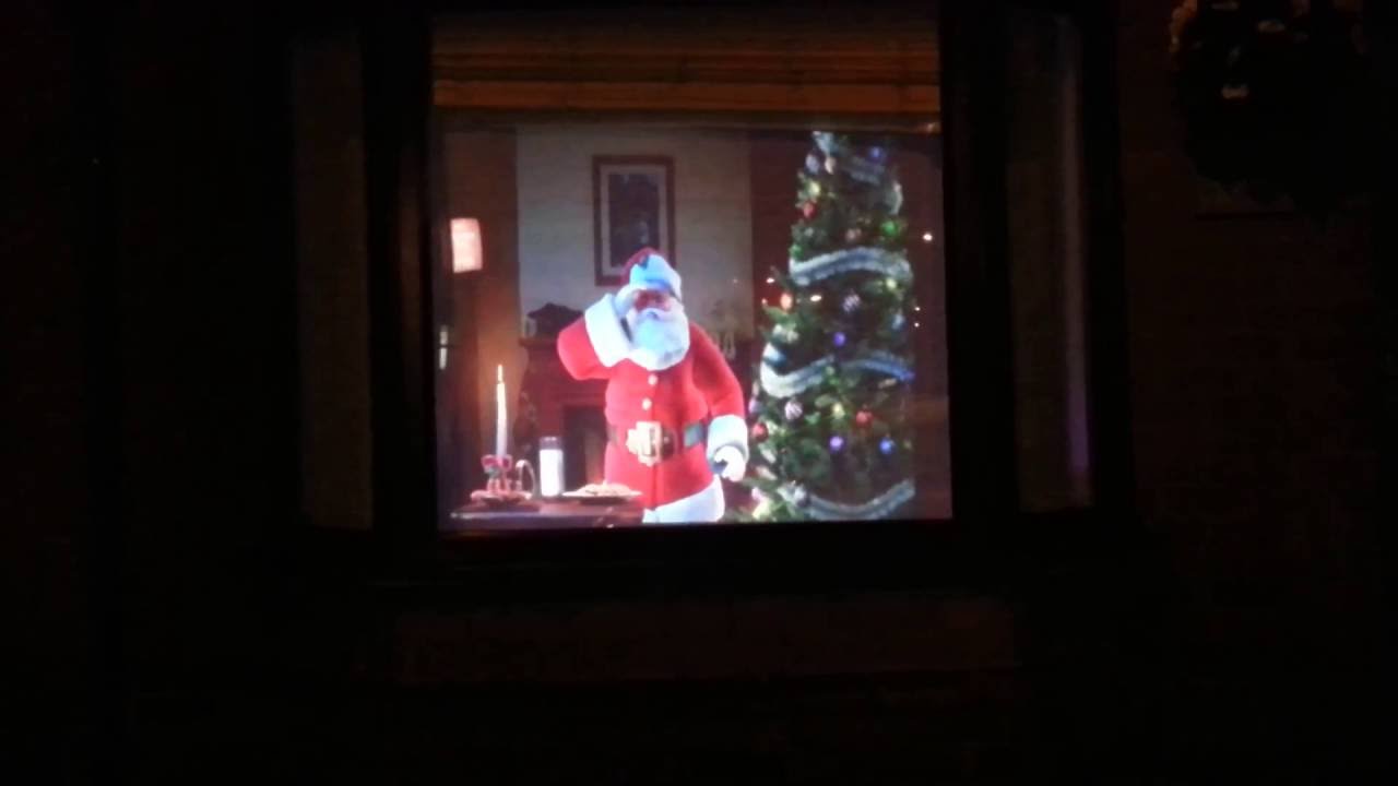 Santa in Window