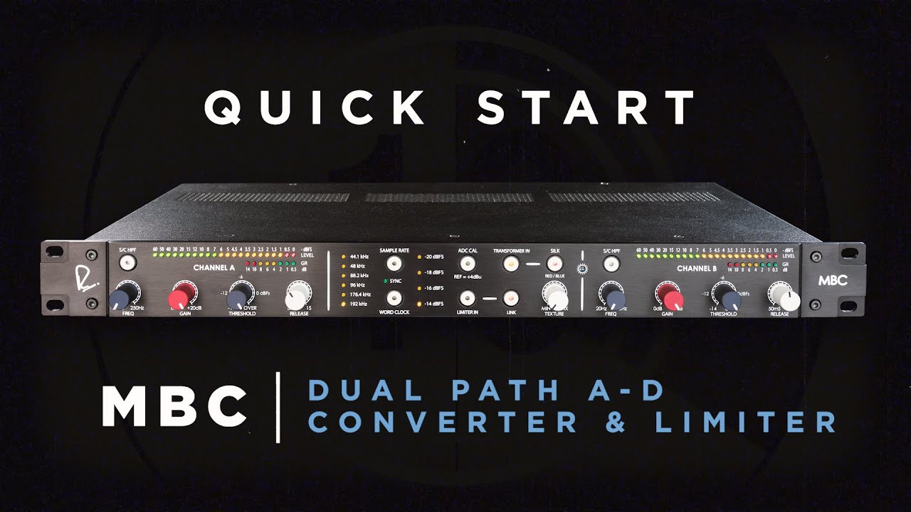 Quick Start: The Master Bus Converter