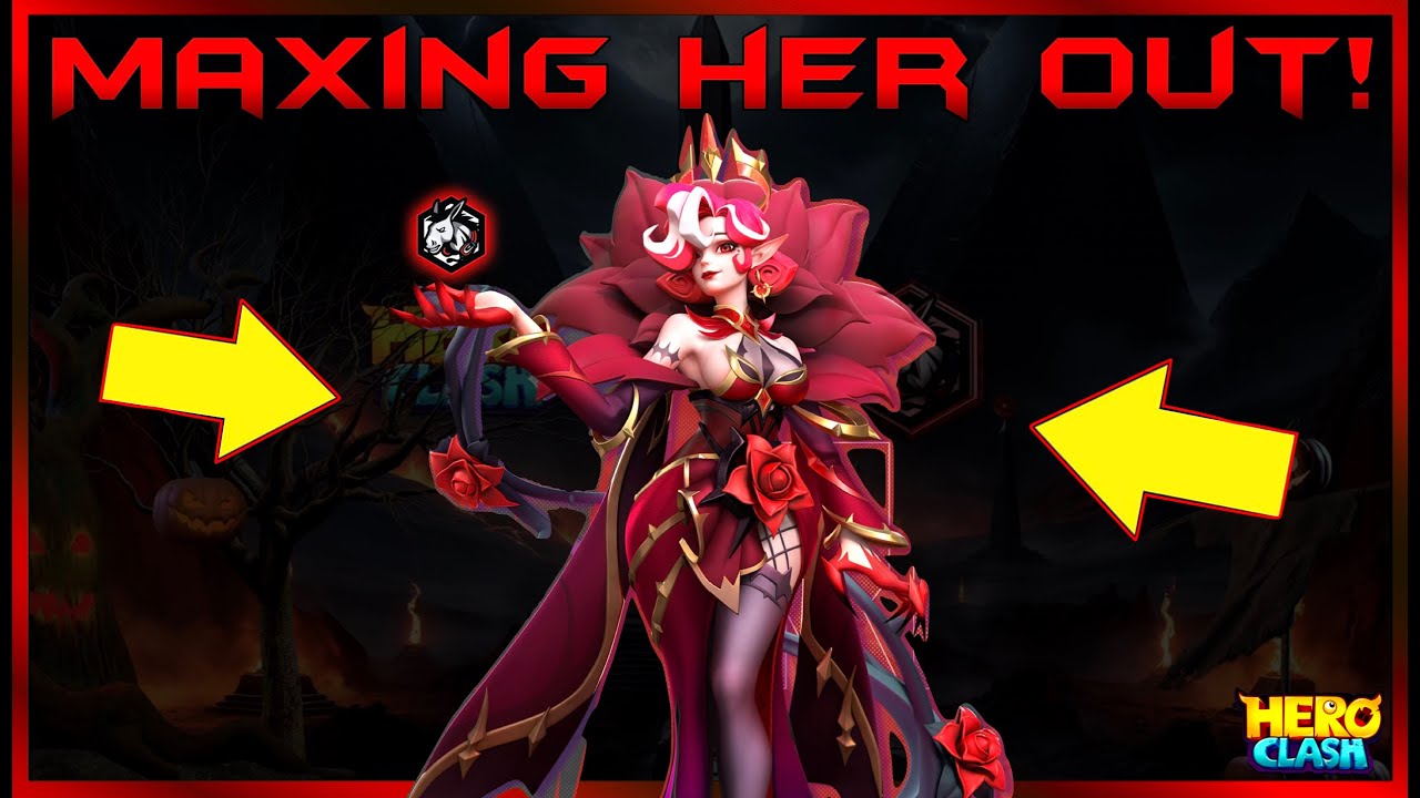 Maxing out Rose! | Daphne | Hero Clash