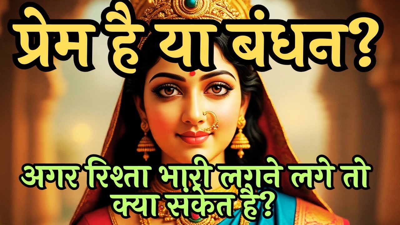 अगर रिश्ता भारी लगने लगे तो क्या संकेत है? | Maa Ka Sandesh | जीवन बदलने वाला संदेश Aadishakti Kali