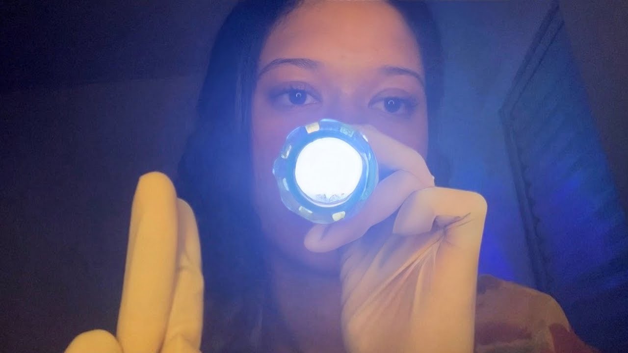 ASMR Exame de Nervos Cranianos Completo: Sons Suaves e Atenção Pessoal