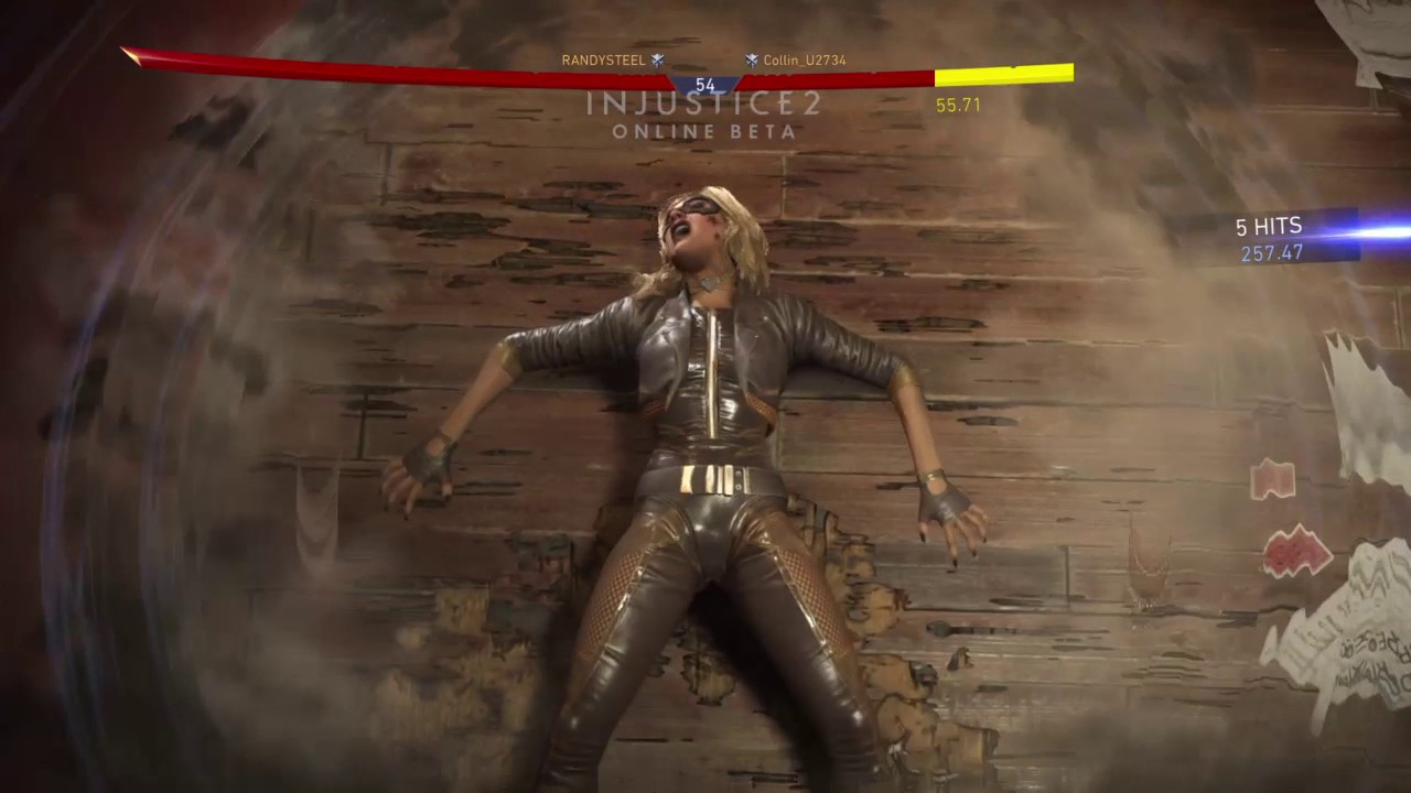 Injustice 2 Beta: Black Canary vs Black Canary