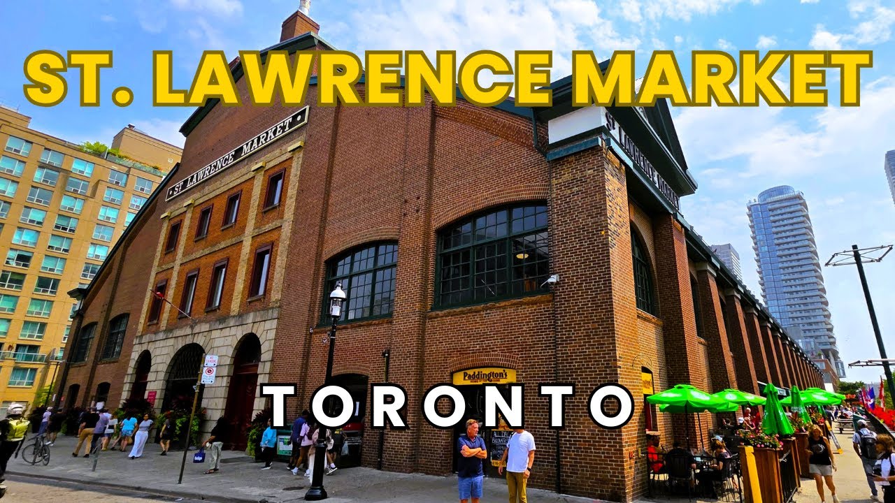 St Lawrence Market Toronto Canada Full Tour 2025