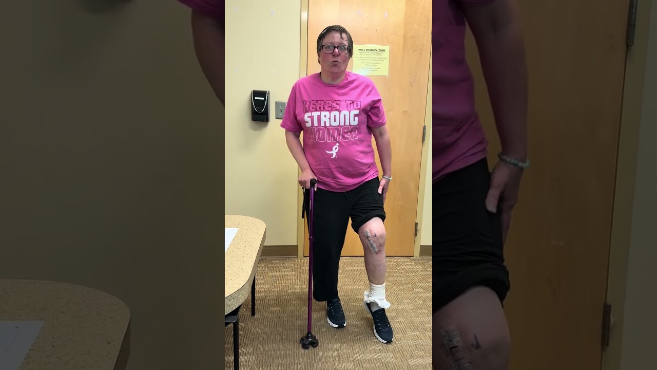 Jiffy Knee™ Recovery at 2 Weeks | Dr. McMath | Total Knee Replacement (Christy)
