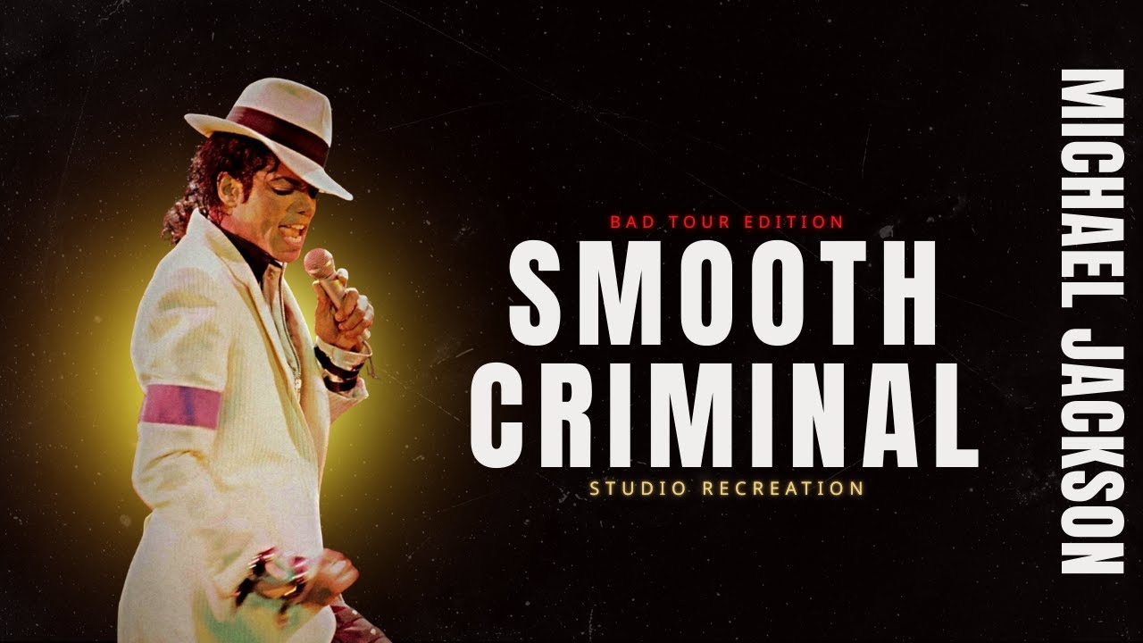 Michael Jackson - Smooth Criminal | Bad World Tour 1988 (Studio Recreation)
