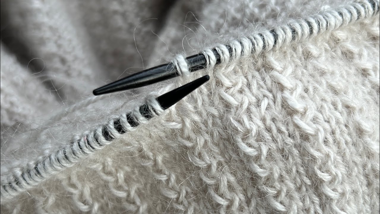 Kleine Zöpfe ohne Zopfnadel stricken / How to knit small cables without a cable needle