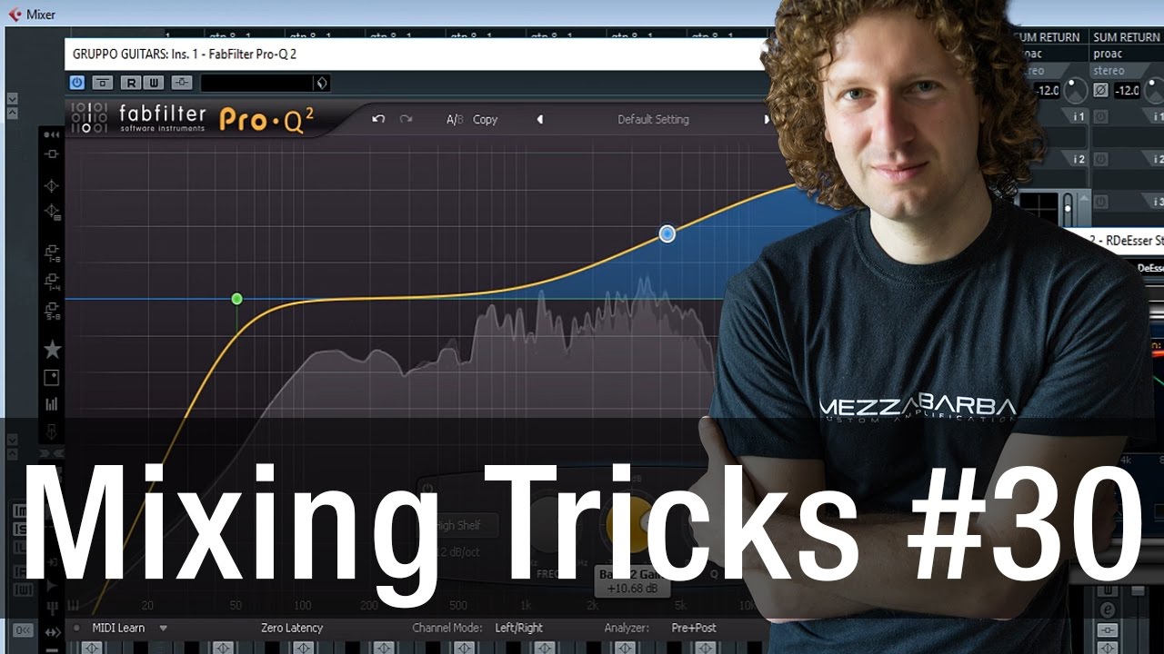 De-esser on heavy guitars | Mixing Tricks 30