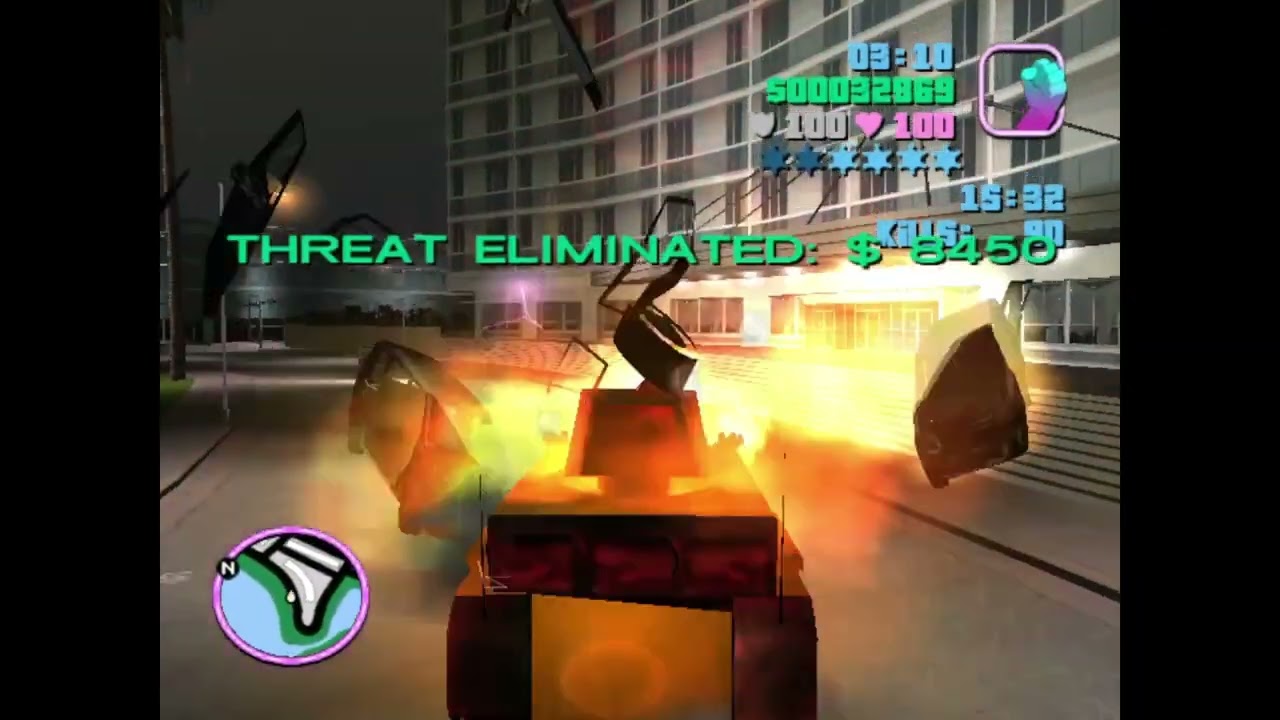 6 Star Police Wanted + Impossible Mission 😳 GTA Vice City BD