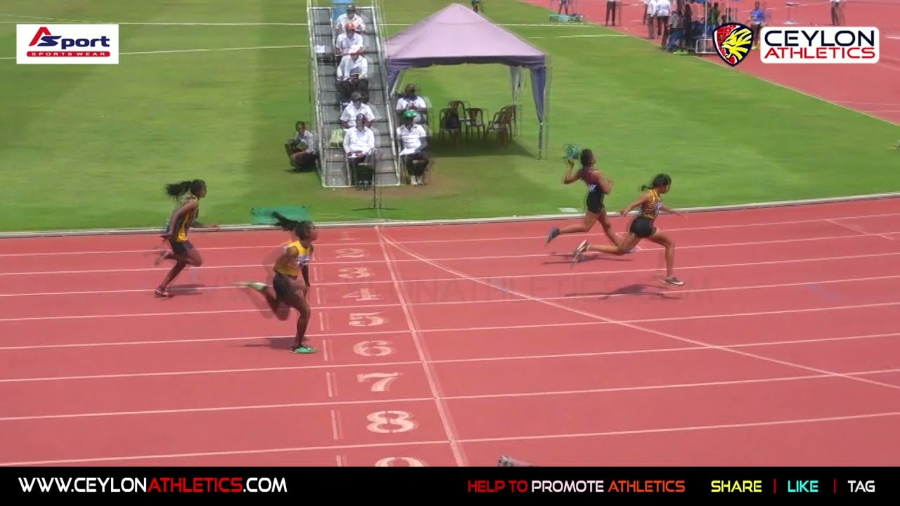 100m hurdles Womens Under 20 Finals and others Junior National Athletics Championship 2019