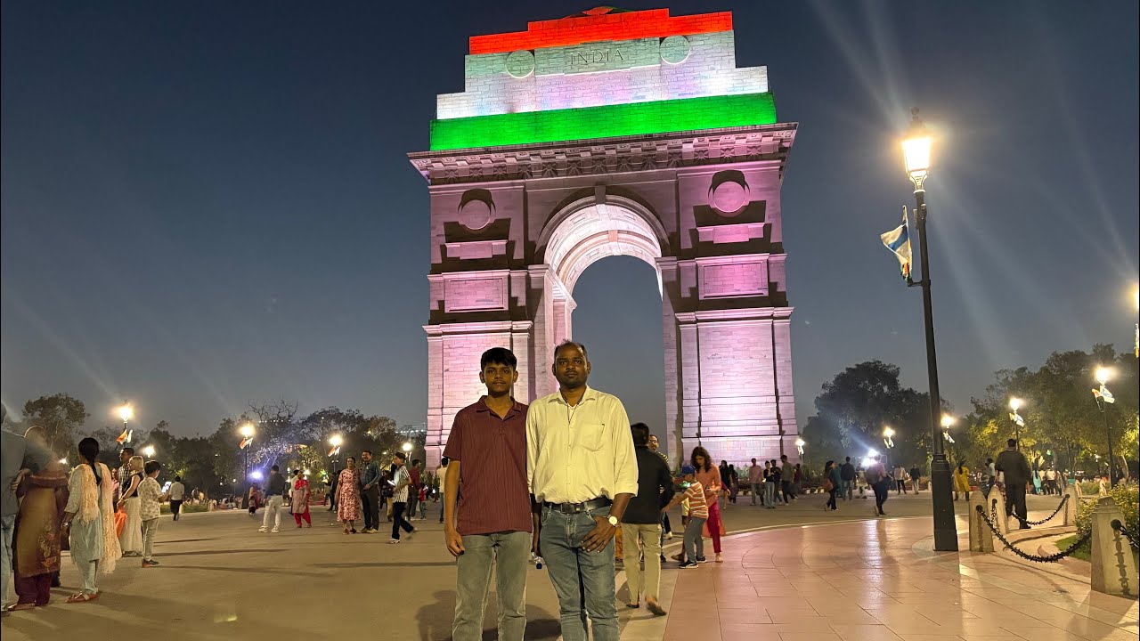 India gate ghumne agya mama ke sath 😊