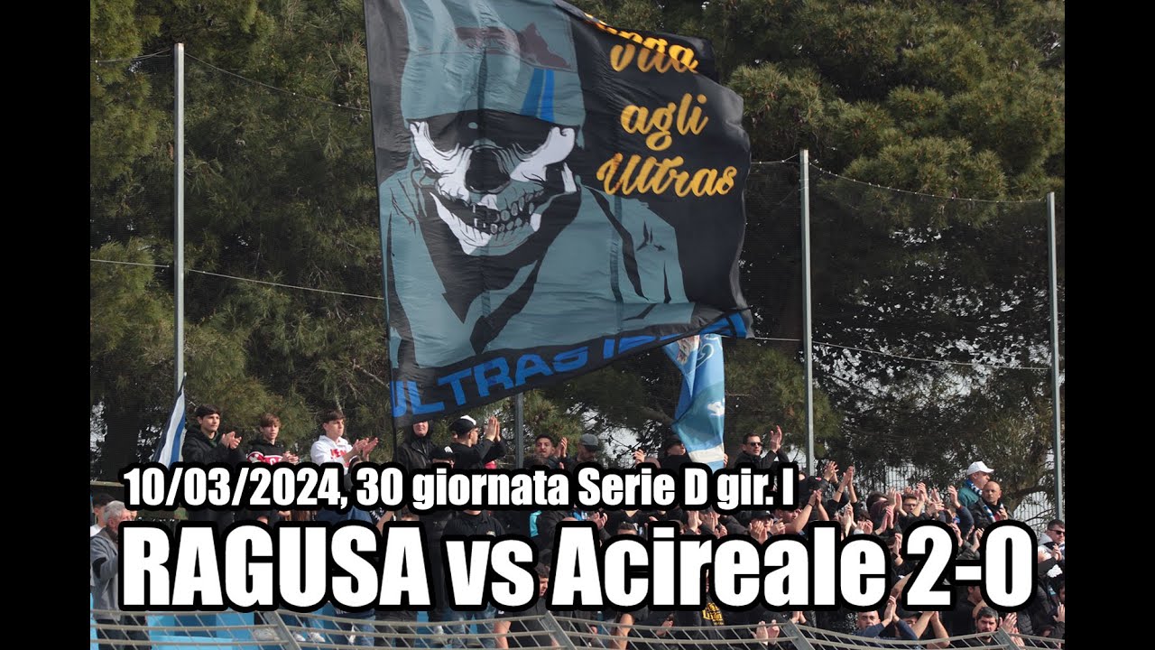 ⚪🔵 «Acitano pezzo di m*rda»: Ragusa vs Acireale 2023-24