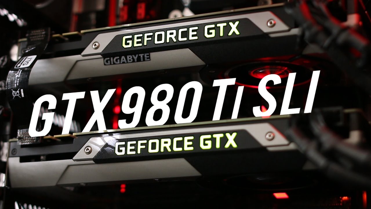 GTX 980 Ti 2-Way SLI 4K Benchmarks + Upcoming Custom Water Cooled Build!?