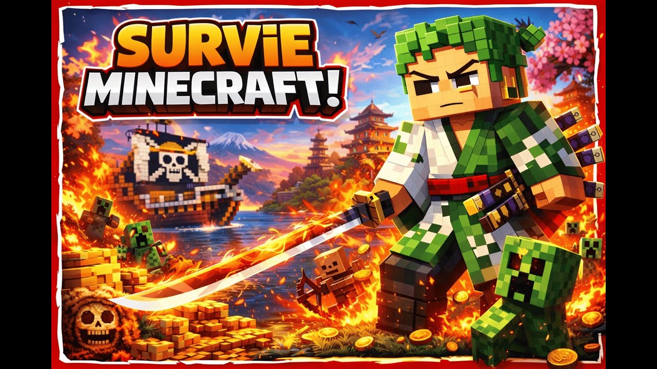 SURVIE ONE PIECE Minecraft !!! 1