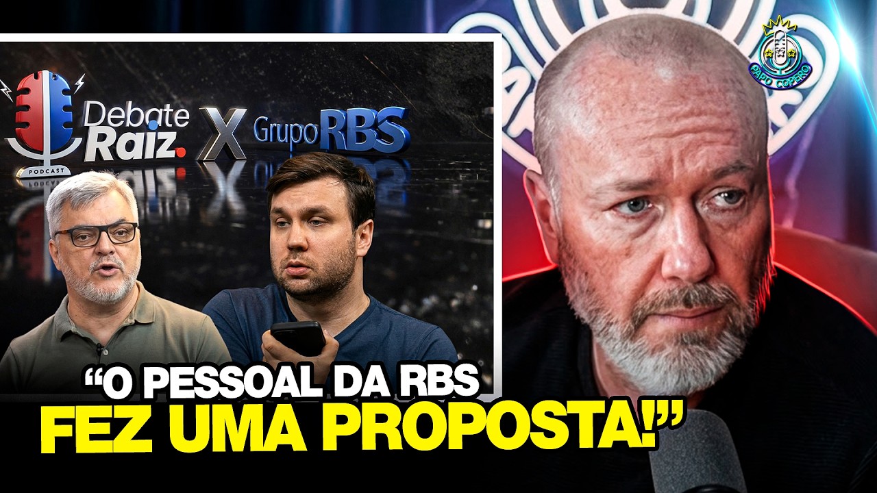 🚨BALDASSO REVELA QUE DEBATE RAIZ QUASE FOI PARA O GRUPO RBS