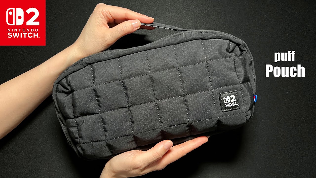 HANDS ON HORI Puff Pouch for Nintendo Switch 2