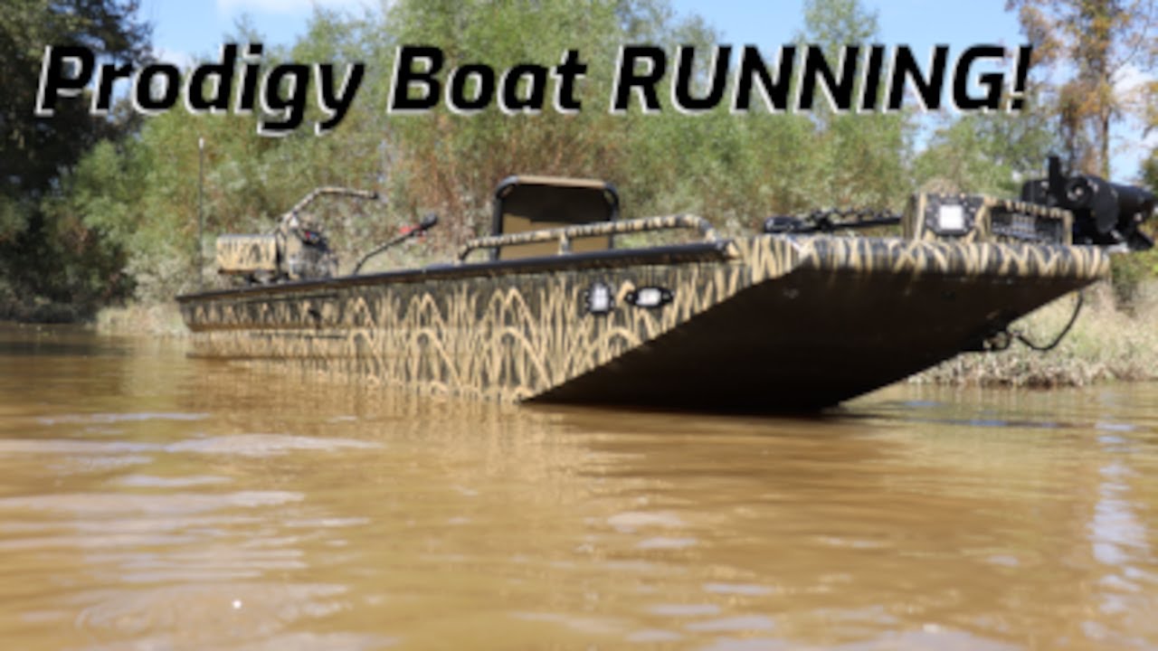 Prodigy Boats RUNNING!