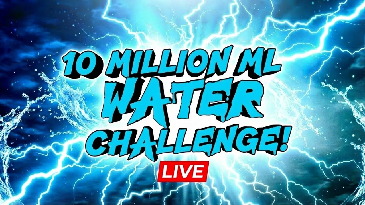 10 MILLION WATER CHALLENGE! | GURUFUSS on Twitch