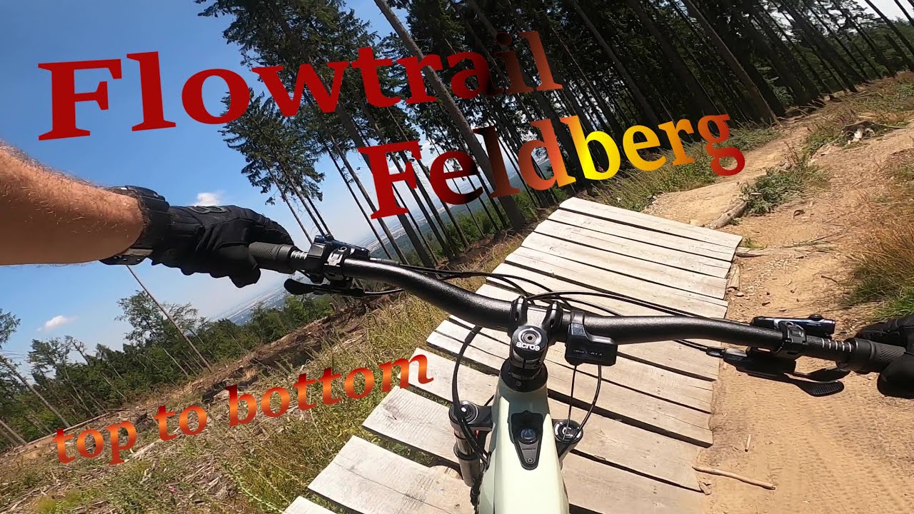 Flowtrail Feldberg (top to bottom run) with Canyon Torque ON 8