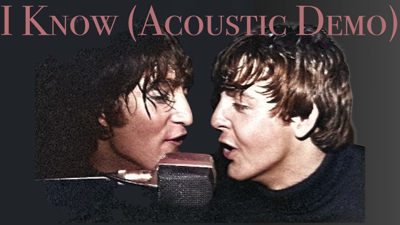 I Know (Acoustic Demo)-John Lennon