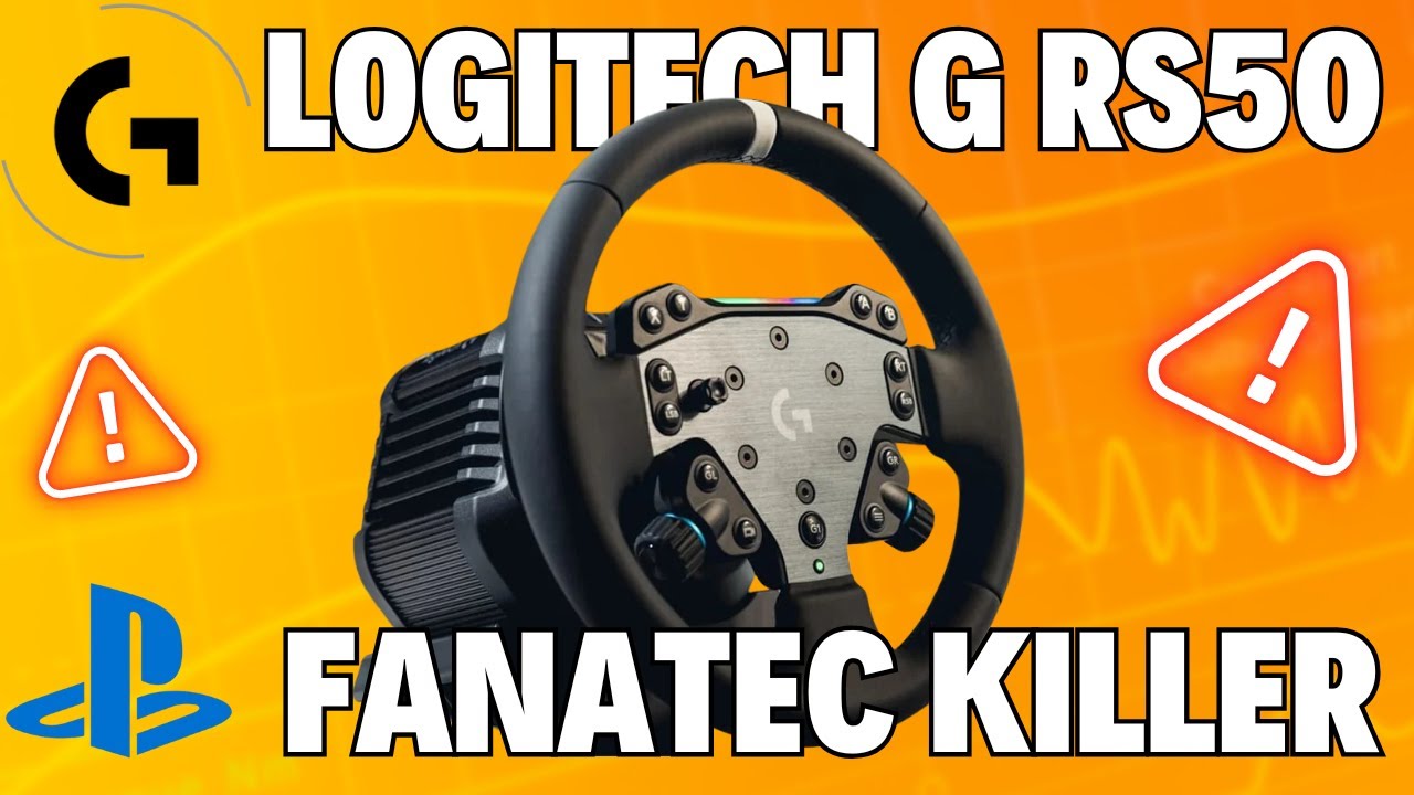 INSANE! The NEW Logitech G RS50 Better than Fanatec DD Pro!  The BEST PS5 Wheel?