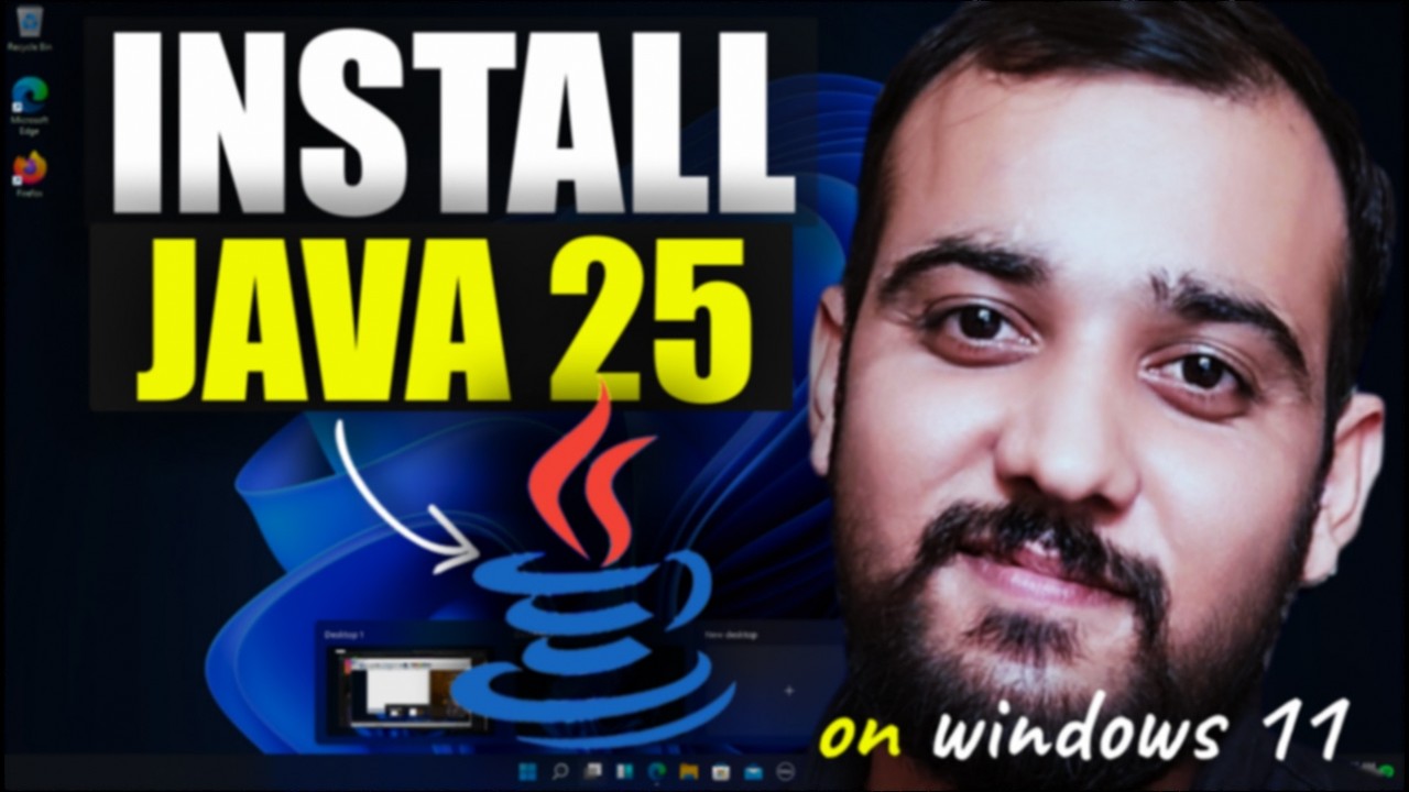 How to install Java JDK 25 in WINDOWS ( 5 mins ) 🚀 | Install Java in Windows 10/11 [ 2026 ]