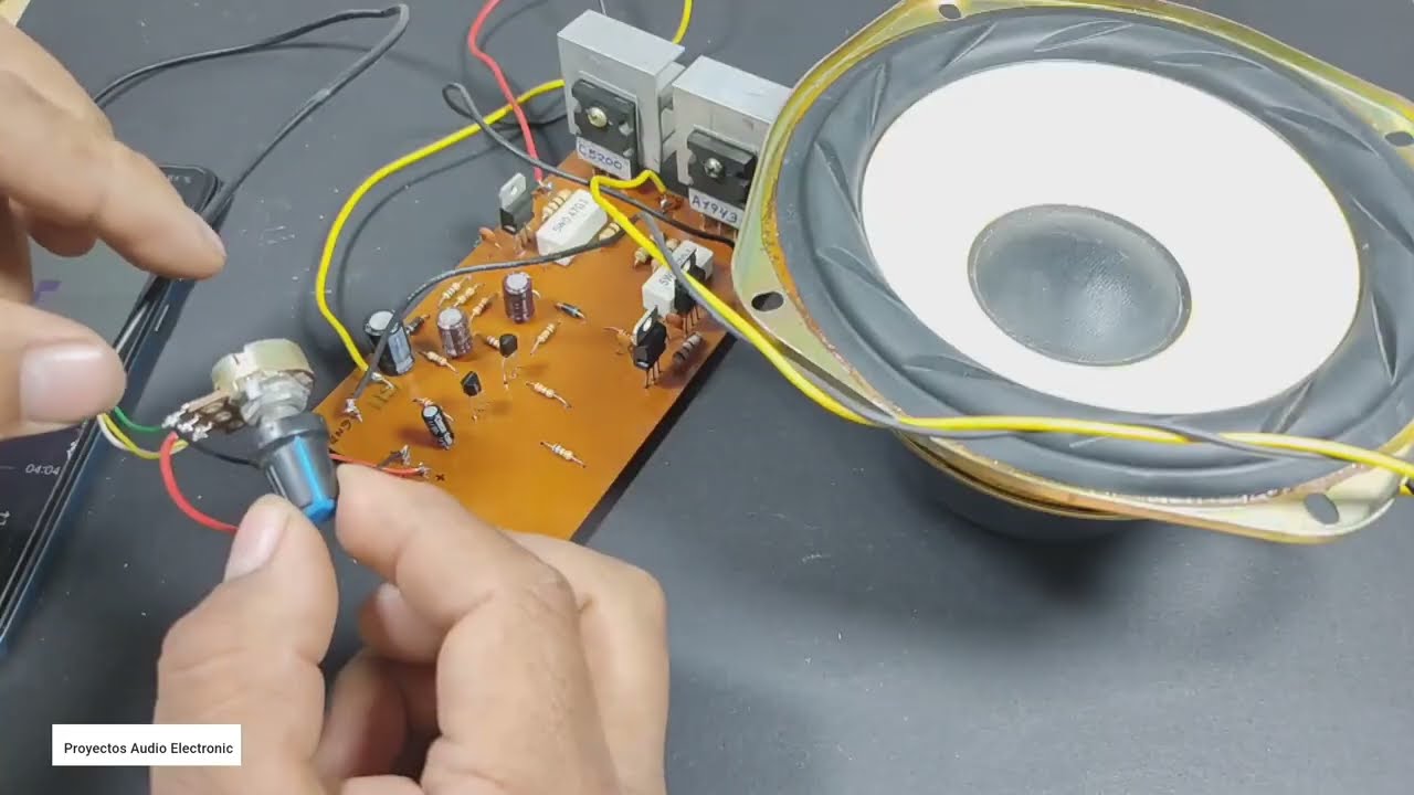 Como hacer un amplificador clase AB
