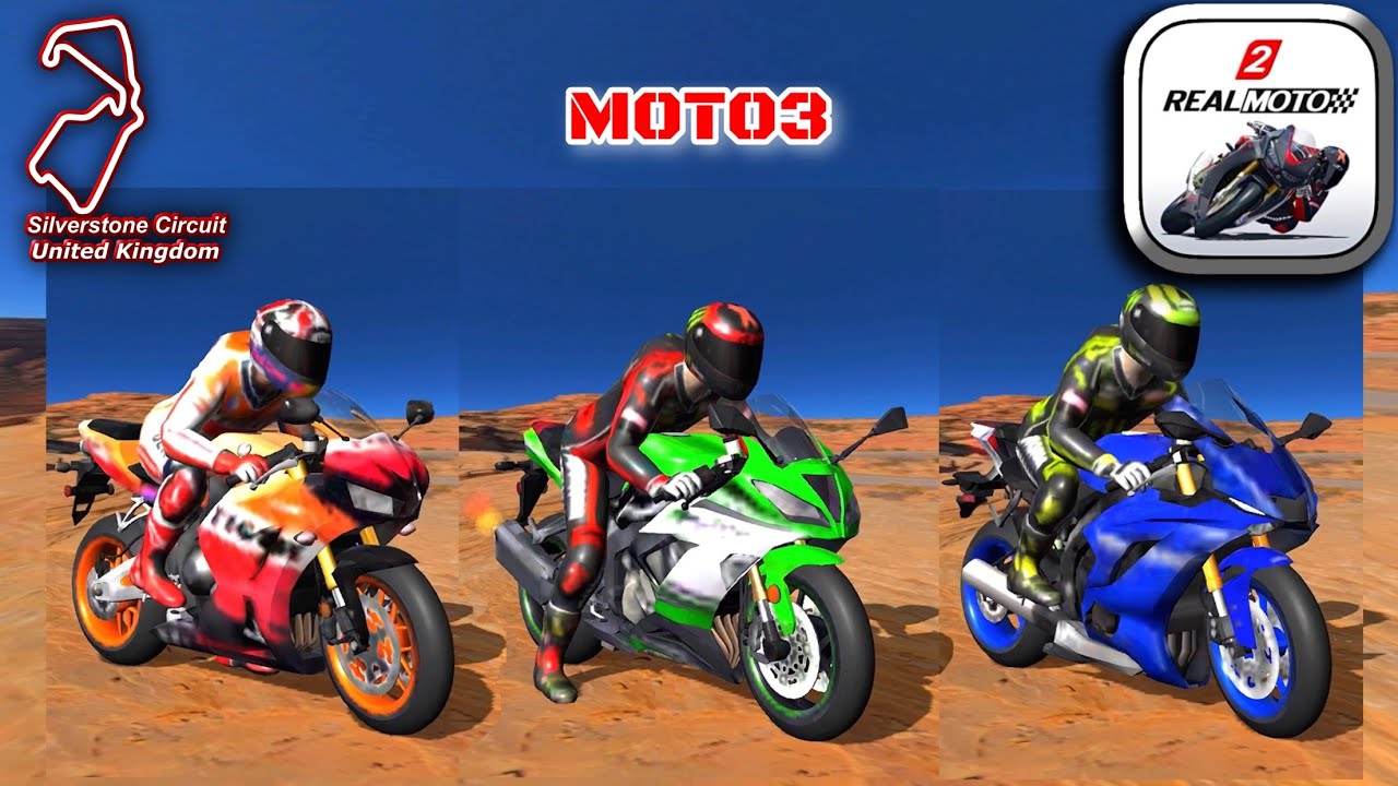 Real moto 2:CBR600RR-ZX6R-YZF R6  พิกัด600cc (รุ่นMOTO3)