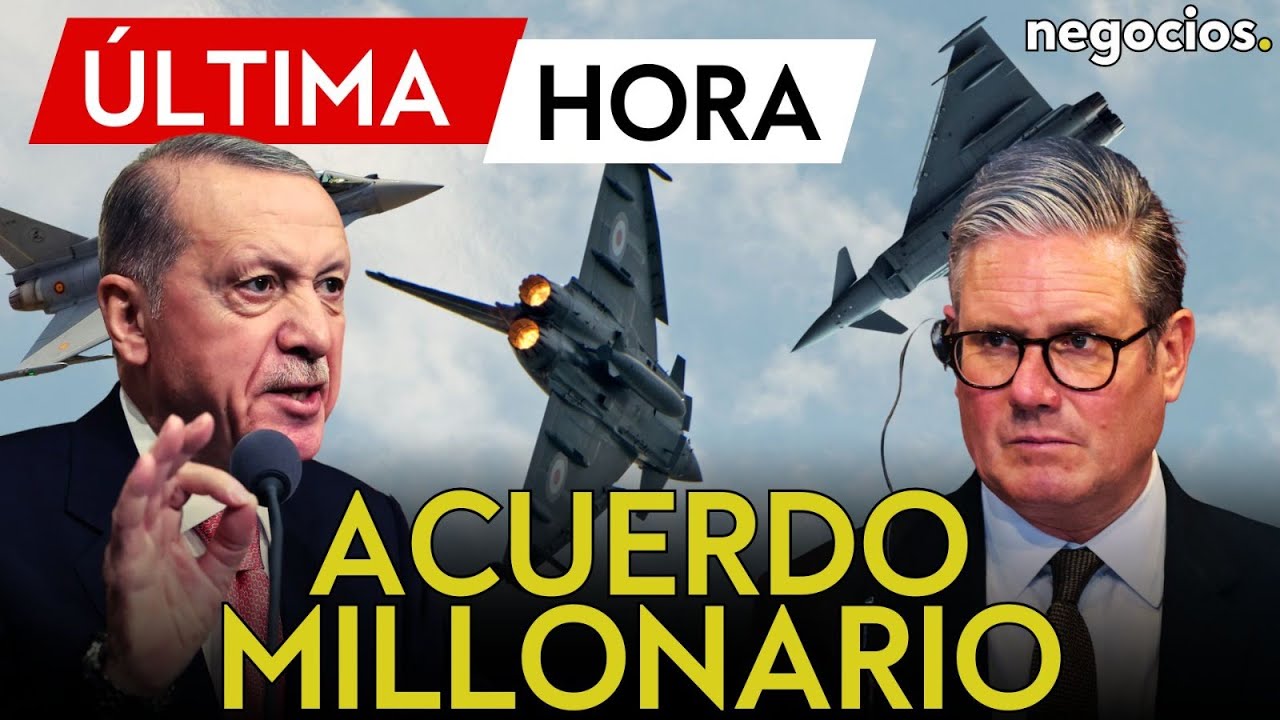 ÚLTIMA HORA: Reino Unido y Turquía cierran acuerdo de 11 mil millones en aviones Eurofighter Typhoon