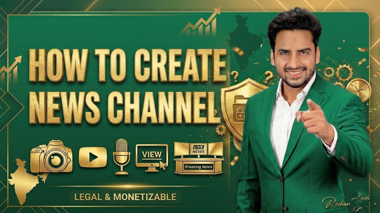 How To Create Funny News Channel Videos On YouTube