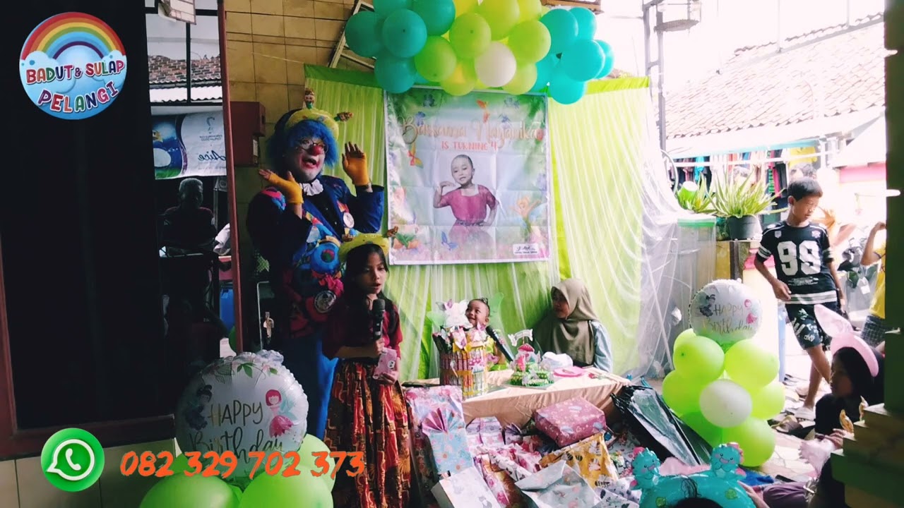 Om Badut Sanggar Pelangi 🌈http://wa.me/6282329702373#badut #viral #sorotansemuaorang