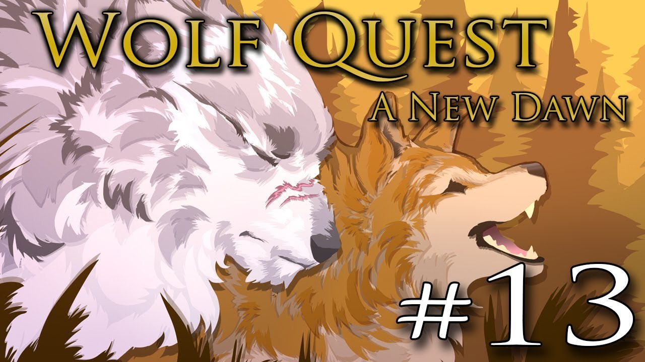 Journey to the WINTER Wolf Den!!  🐺 WOLF QUEST: A NEW DAWN • #13