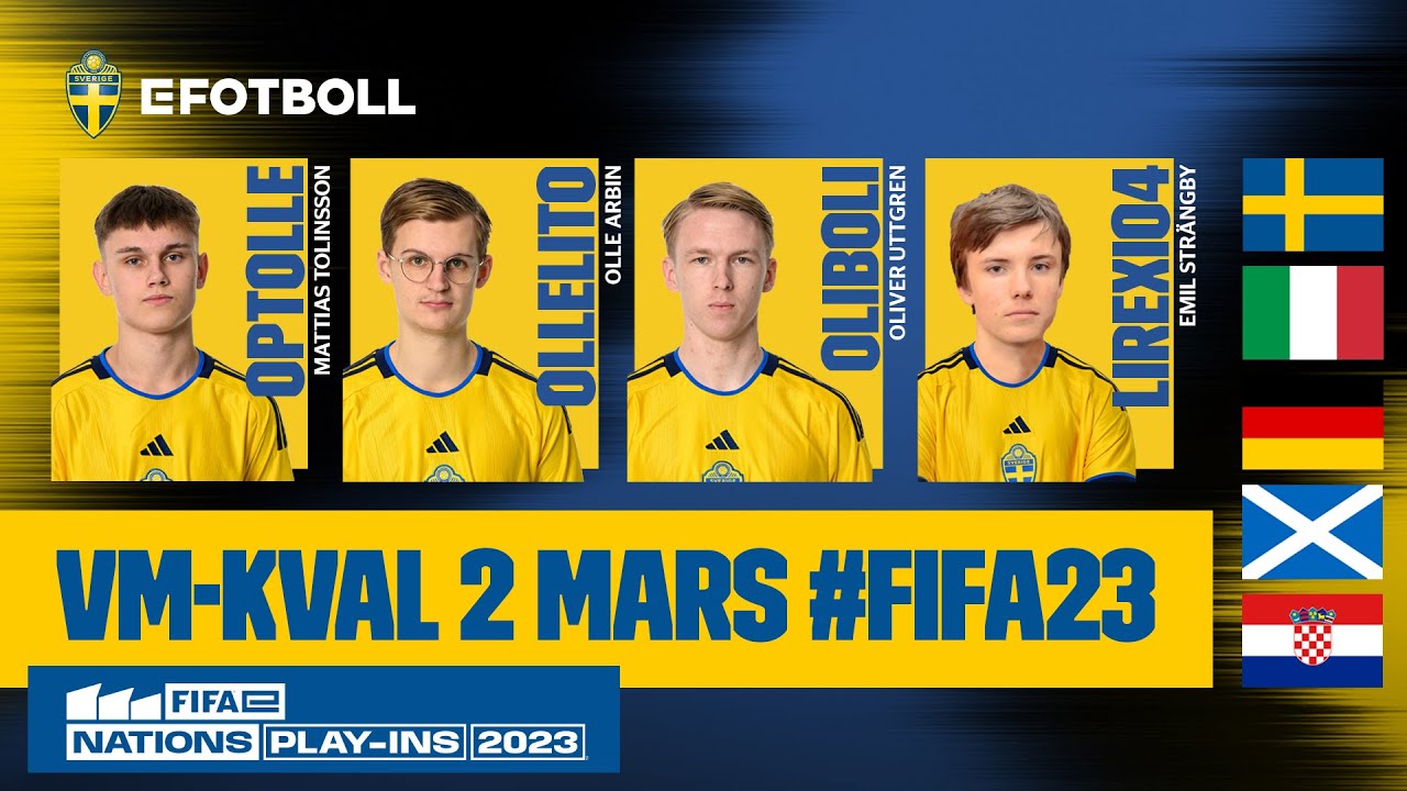 Se Sverige VM-kvala! #FIFA23