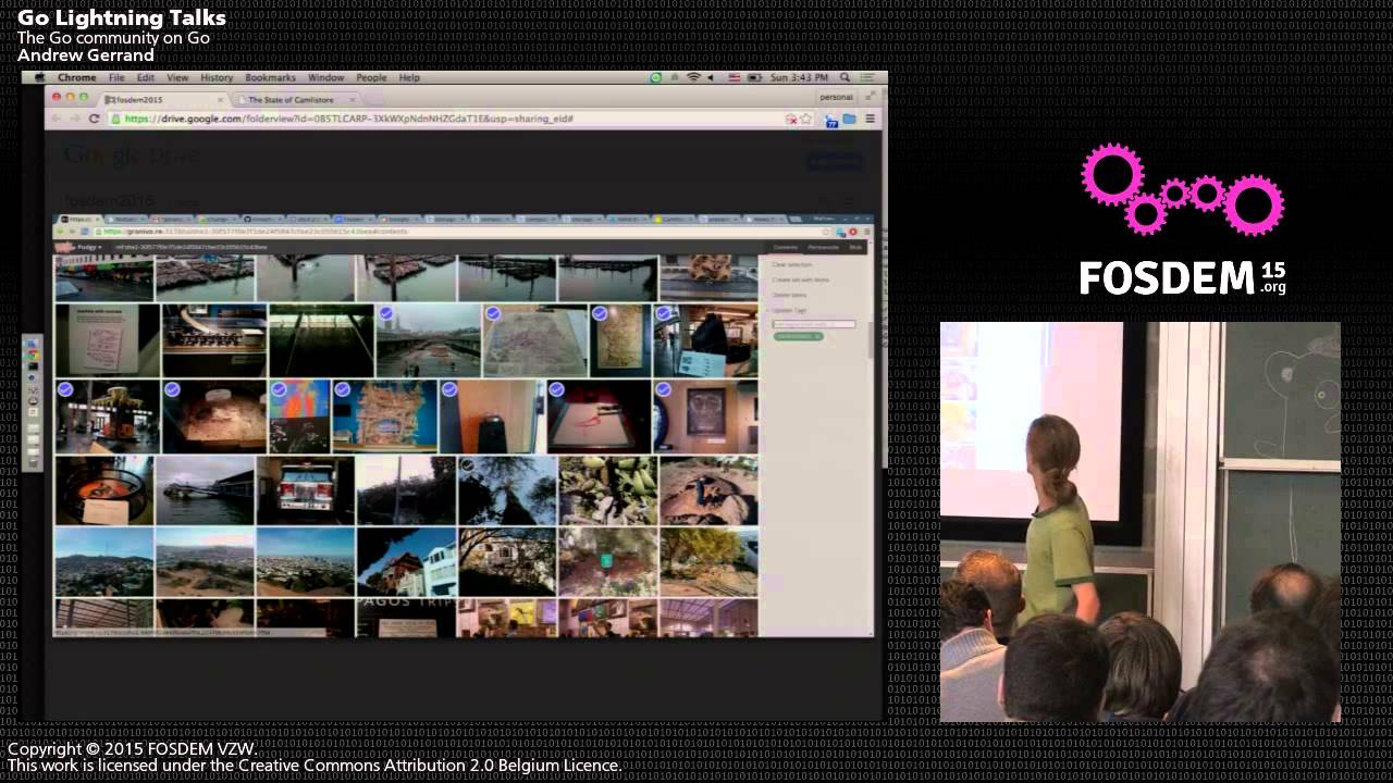 FOSDEM 2015 - Developer Room - Go - Lightning Talks