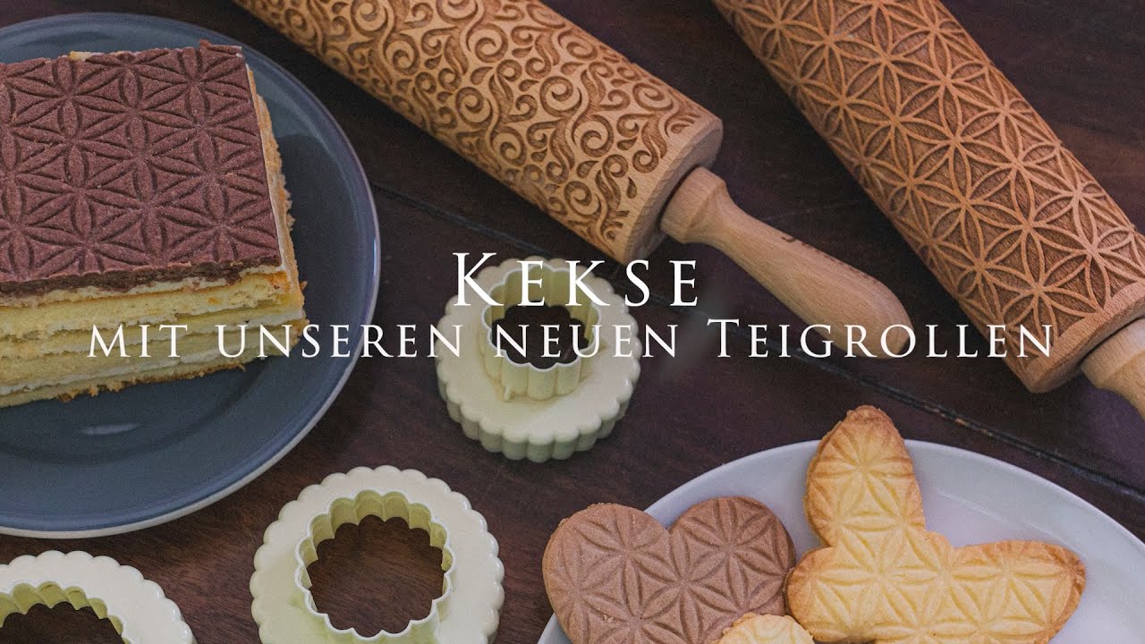 Kekse mit unserer neuen Teigrolle