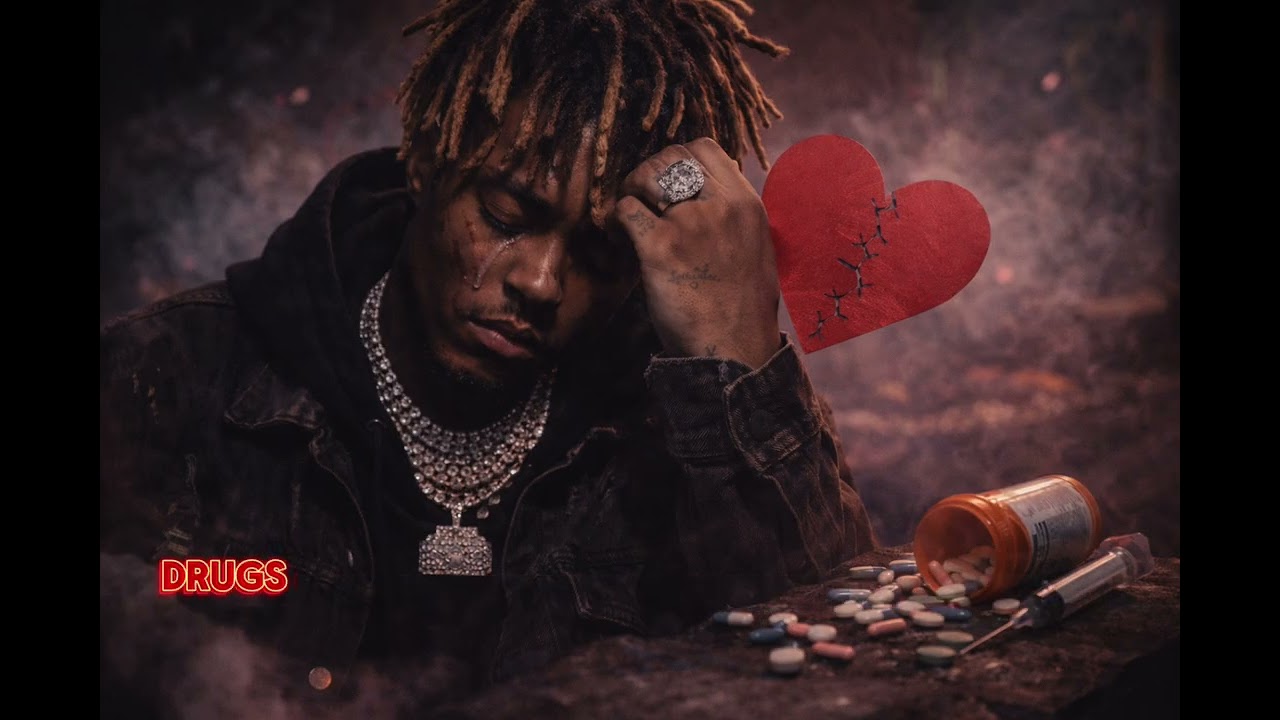 JUICE WRLD  - DRUGS CAN'T HEAL LOVE (LYRICS VIDEO)
