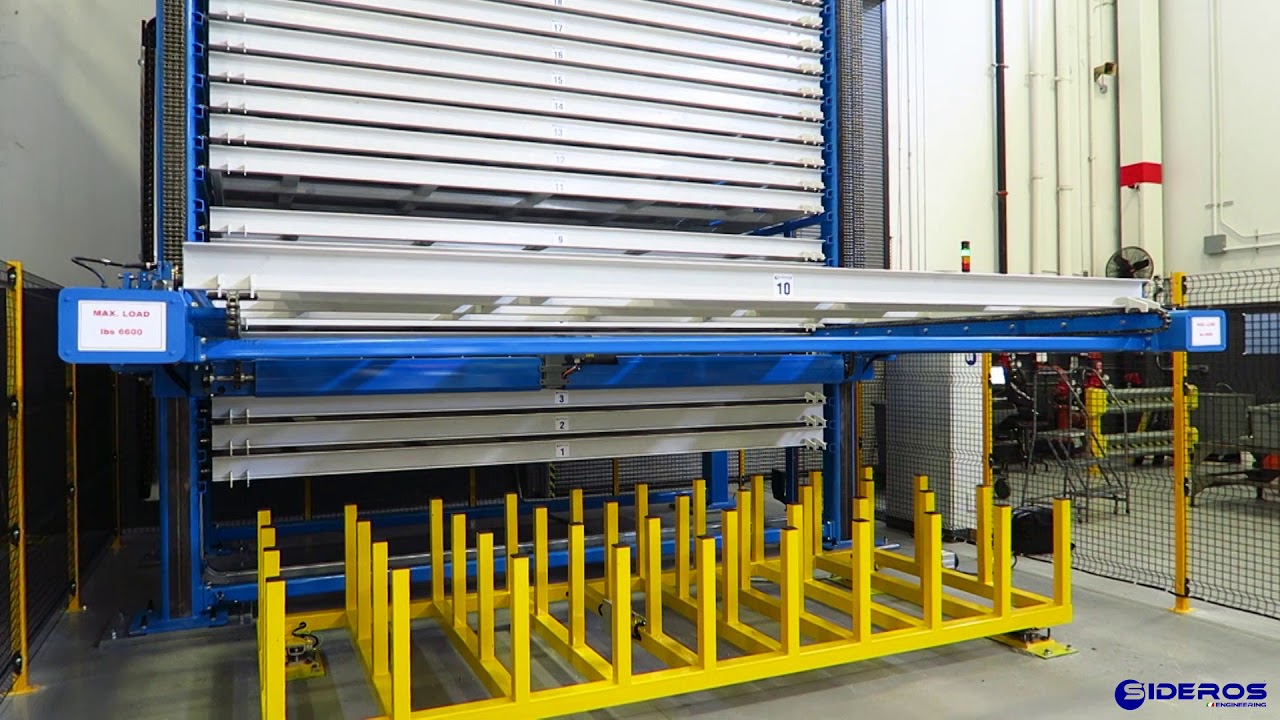 magazzino per lamiere 2000 x 4000