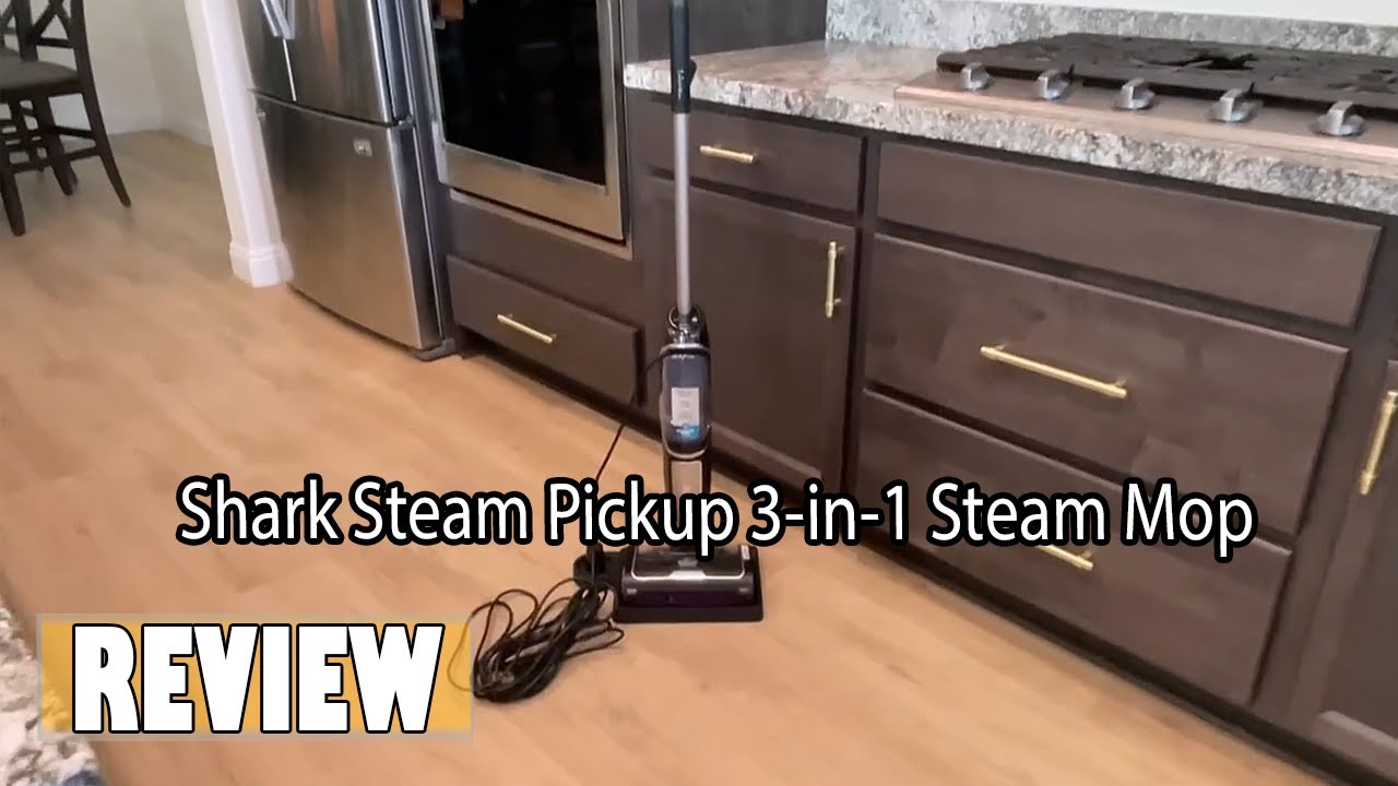 Shark Steam Pickup 3-in-1 Steam Mop Picks Up Debris Review - See Before You Buy
