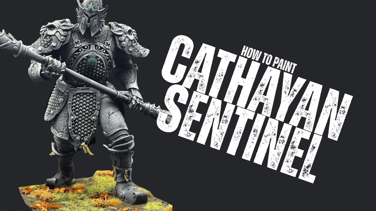 How to Paint a Cathay Sentinel! - Warhammer Old World