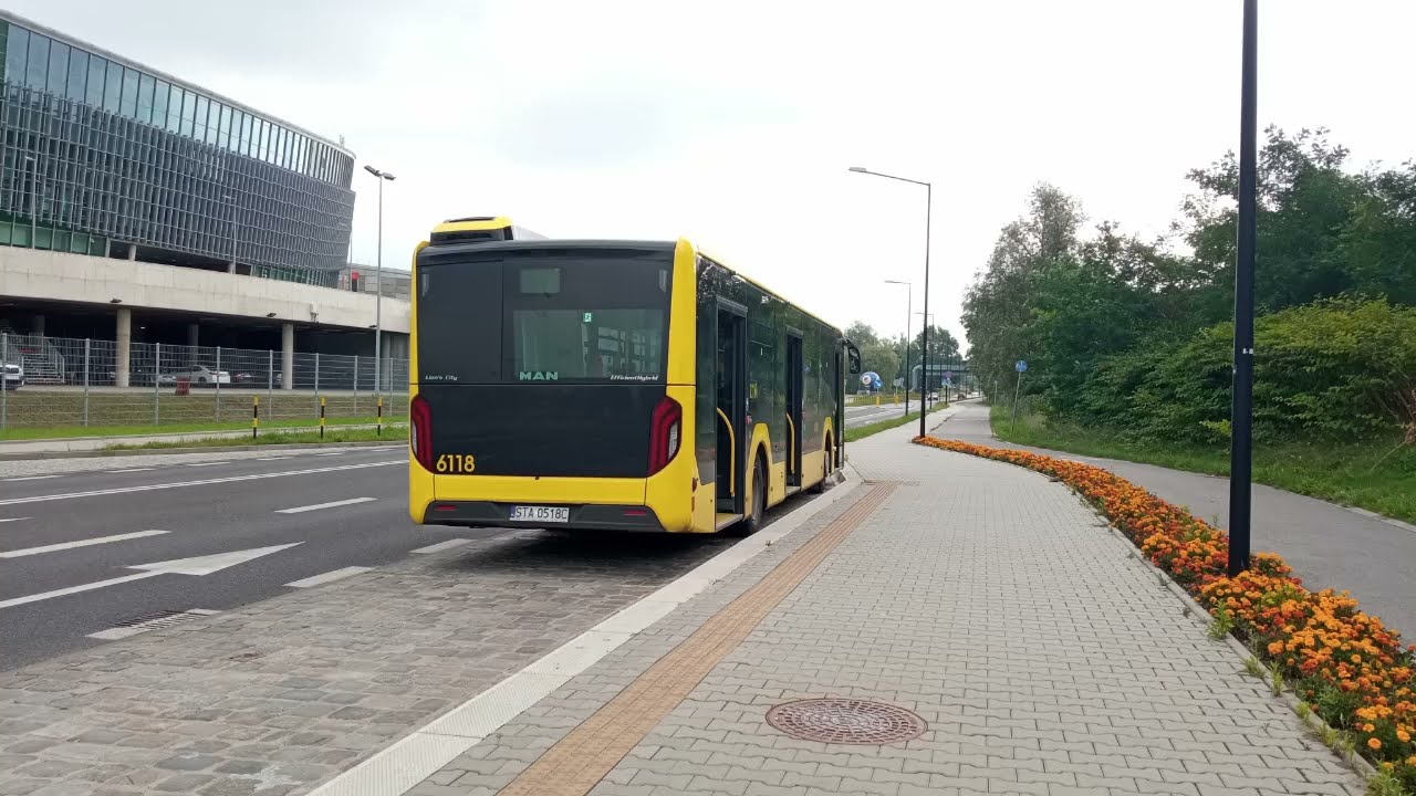 PKM Świerklaniec - linia M16, MAN NL280 Lion's City EfficientHybrid 12C #6118