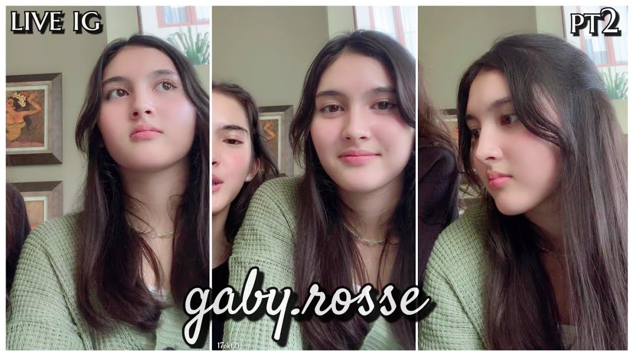 Live IG gaby.rosse #02 (211017)