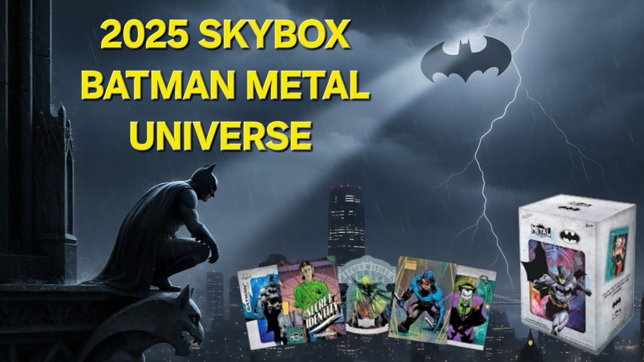 Коллекционные карточки Skybox Batman Metal Universe 2025 года — это хит или провал?