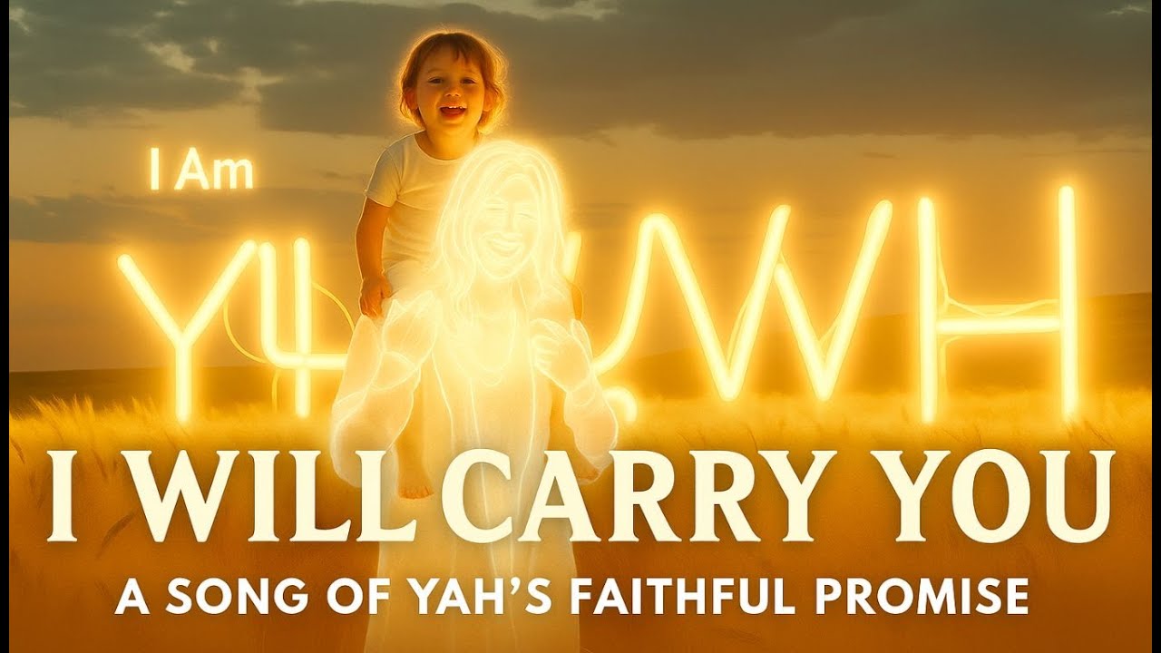 🎵 I Will Carry You | A Song of YAH’s Faithful Promise English–Hebrew Messianic Worship