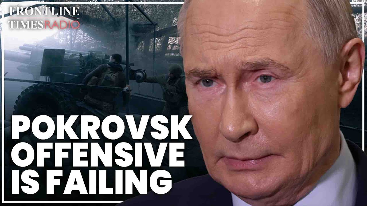 Putin losing 1008 troops a day as he fails to take Pokrovsk | Hamish de Bretton-Gordon