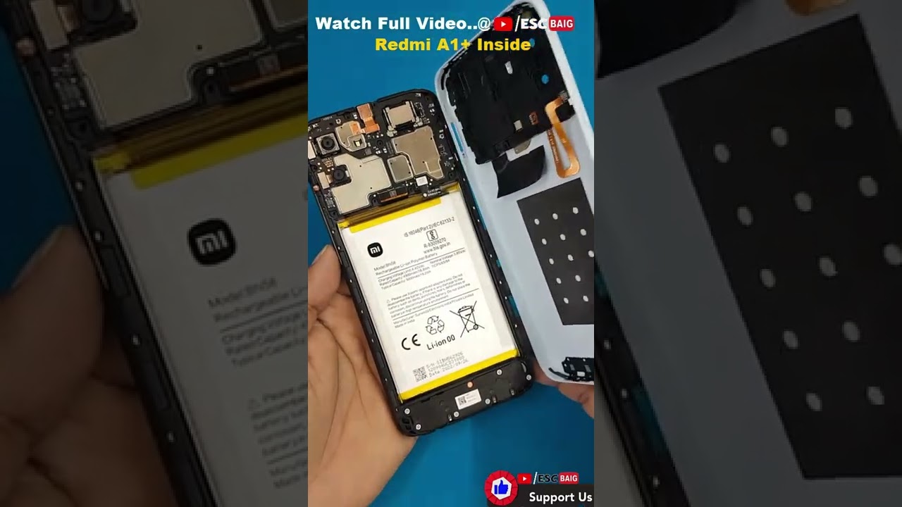 Redmi A1 Plus Inside | Redmi A1+ Disassembly  #shorts #trending #Redmi #Mi #xiaomi
