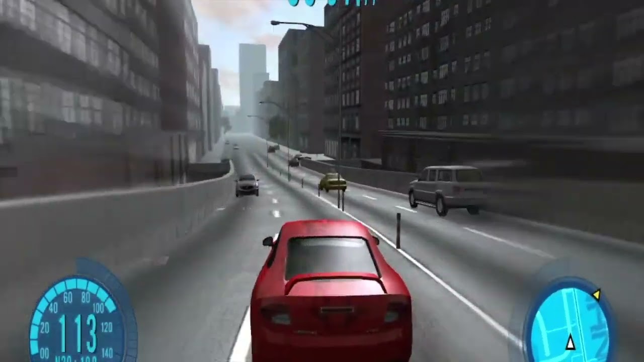rush hour driver parallel lines