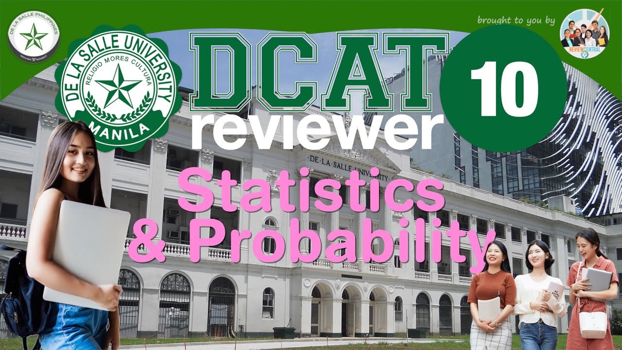 DCAT Reviewer No. 10: Statistics and Probability| #reviewcentral #dcat #dlsu  #freereviewer