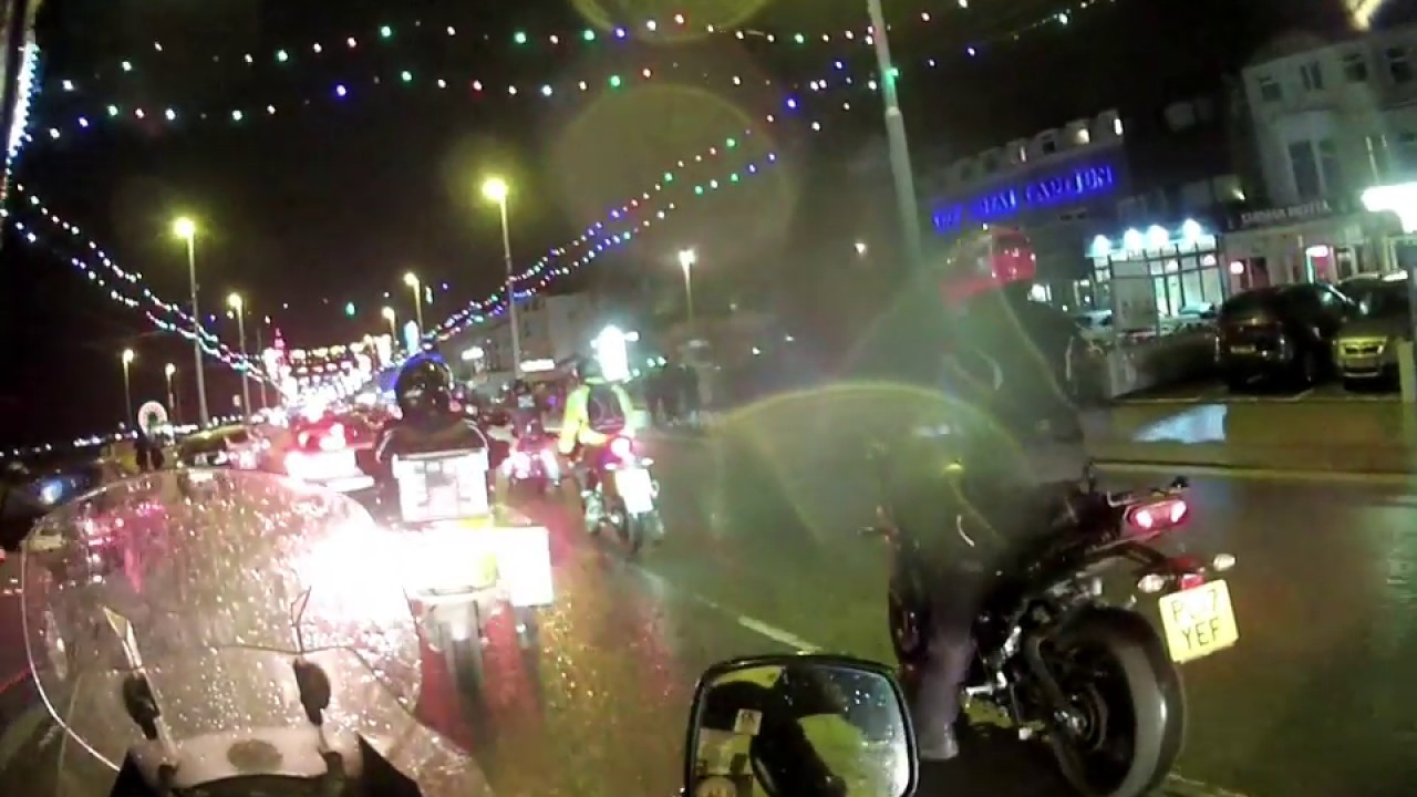 North West Blood Bikes & NW Honda: Ride the Lights Blackpool '18 pt 2