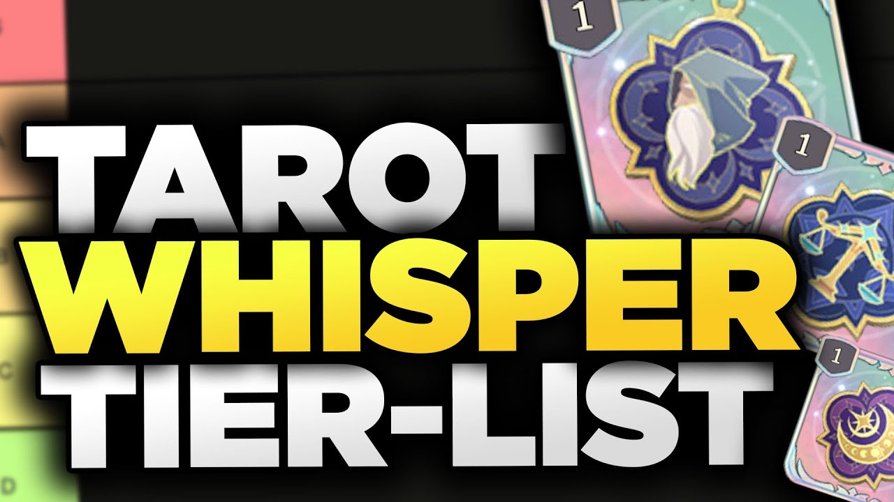 SWORD OF CONVALLARIA TAROT WHISPER TIER LIST!! Best Tarot Whispers in SoC are HERE!! (SoC)