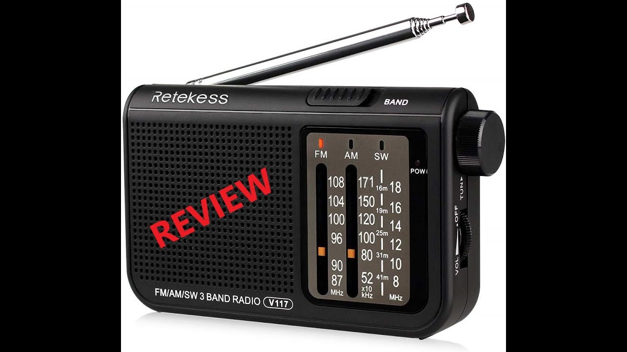 Retekess V117 AM FM SW Radio Review