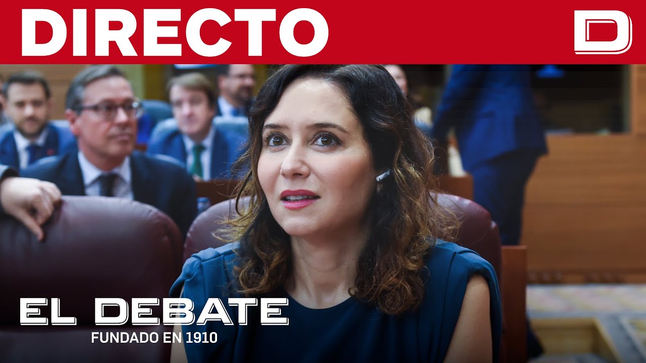 DIRECTO | Ayuso acude al Pleno de la Asamblea de Madrid
